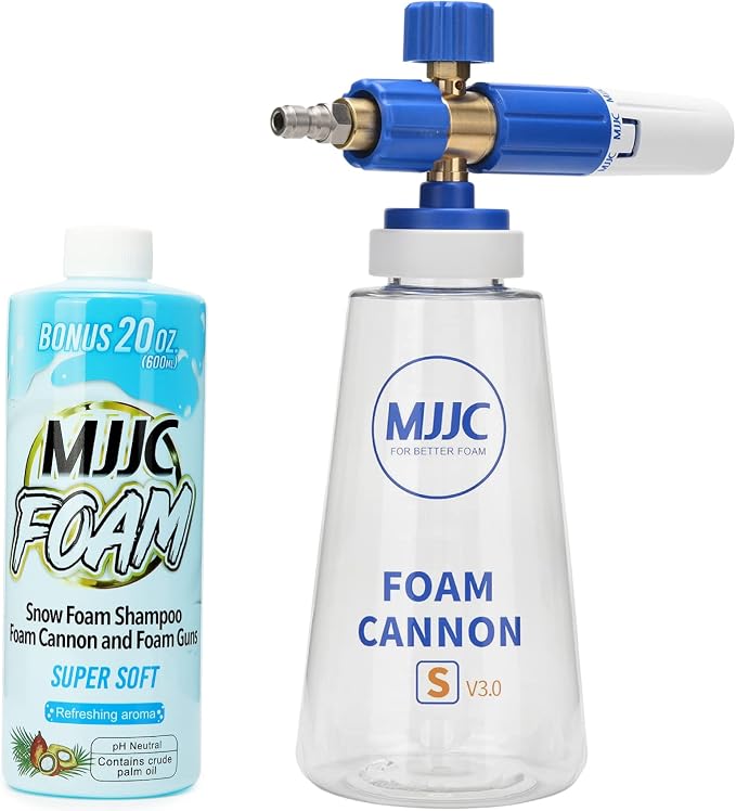 MJJC Foam Cannon S V3.0 with 1/4 Inch Quick Connector by MJJC