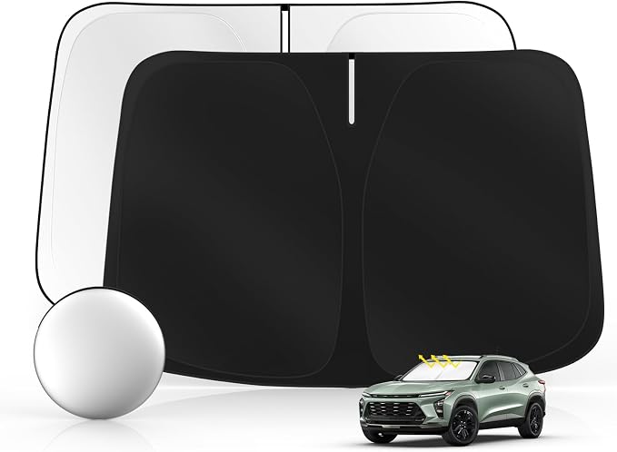 Windshield Sun Shade for Ch-evro-let/Chevy Trax 2024 2025 2026 Foldable by SULAGIWINDSHIELDSUNSHADE
