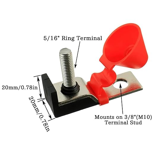 MRBF Terminal Fuse Block 175 AMP Marine Rated Battery Fuses 58V DC Max IP66 - Image 4