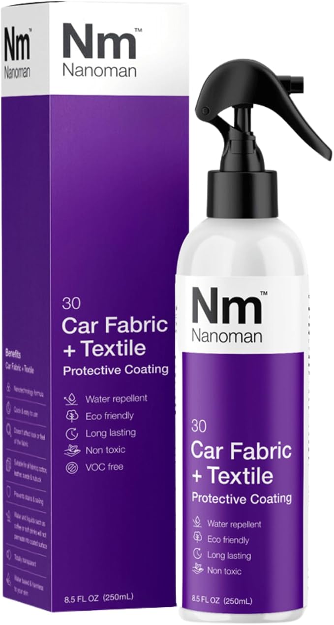 NANOMAN Nano-technology Car Fabric & Upholstery Care by Nanoman