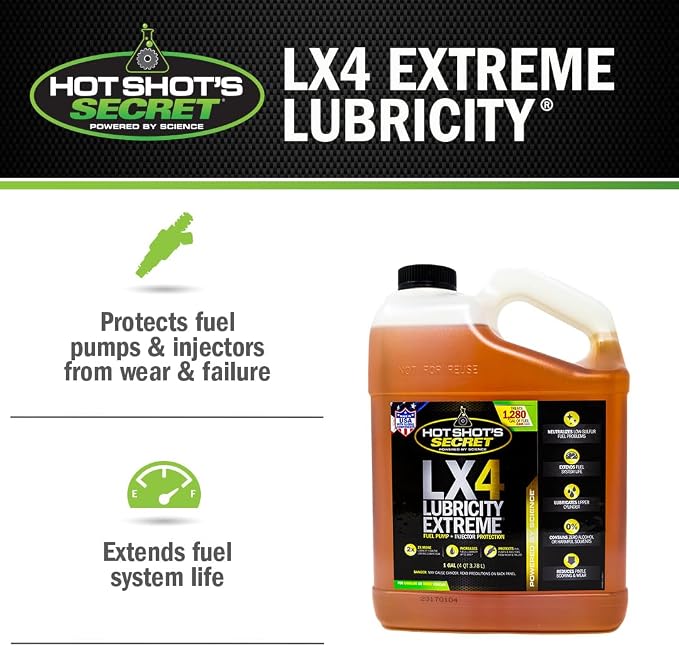 Hot Shot's Secret LX4 Lubricity Extreme 1 Gallon, Fuel Treatment - Image 3