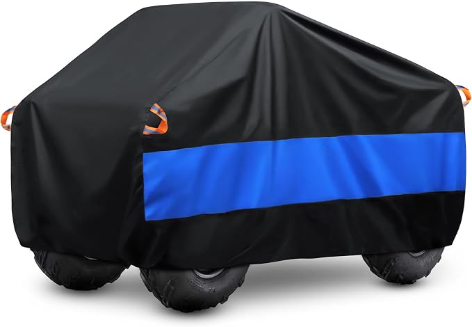 MORNYRAY ATV Cover Waterproof Heavy Duty Universal Quad Cover Outdoor Storage - Image 7