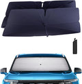 Windshield Sun Shade Umbrella for 2015-2024 Ford Edge Accessories: Custom Fit by HIMUMOY
