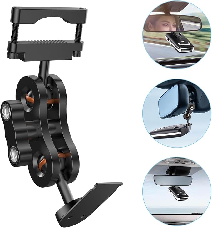 Radar Detector Mount Rearview Mirror Bracket, Car Truck Mirror Radar Mount - Image 2