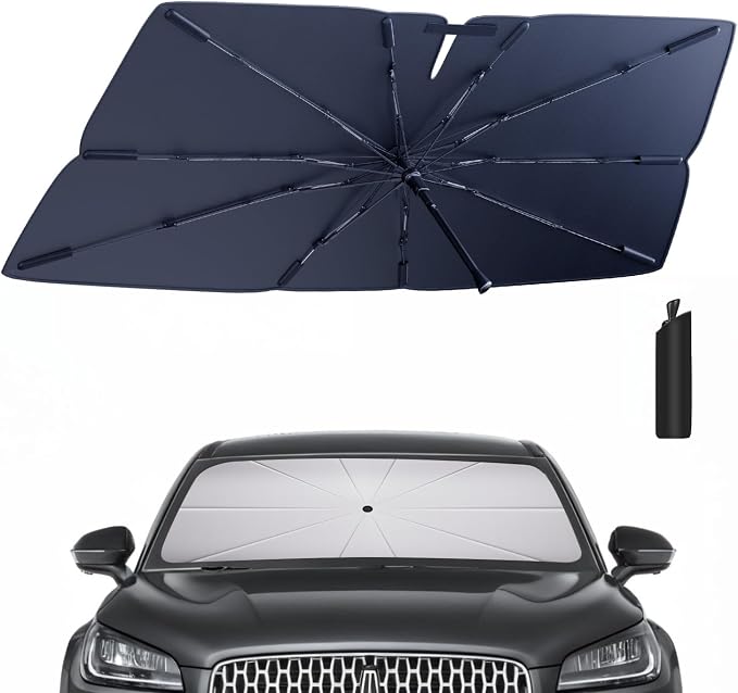 Windshield Sun Shade Umbrella for 2020-2025 Lincoln Corsair Accessories: Custom by HIMUMOY