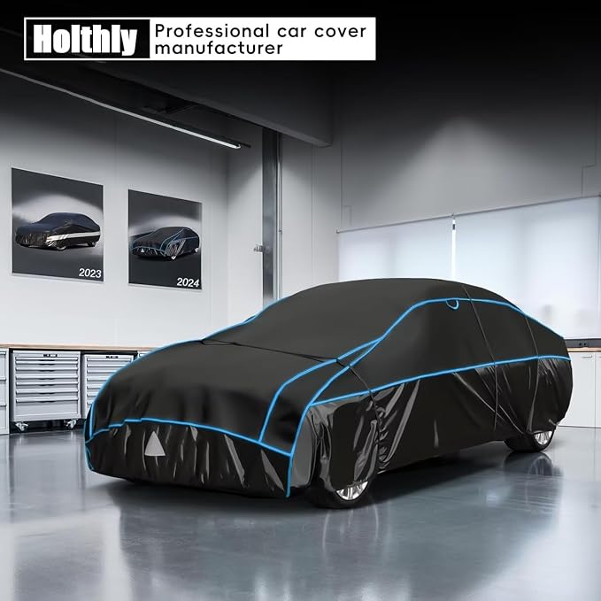 Hail Protector Car Cover, Outdoor Anti Hail Car Covers Thick Multi-Layered EVA - Image 7