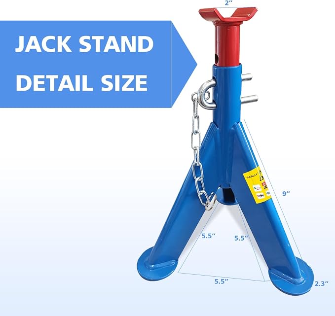 Jack Stands 3 Ton Lifting Car Stand - Image 5