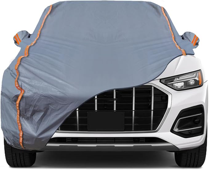 TUCAREST 6-Layers PEVA Premium Full Car Cover Fit by TUCAREST