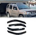 94539 4Pcs Out-Channel Tape On Side Wind Vent Deflector, Dark Smoke Window by Deebior