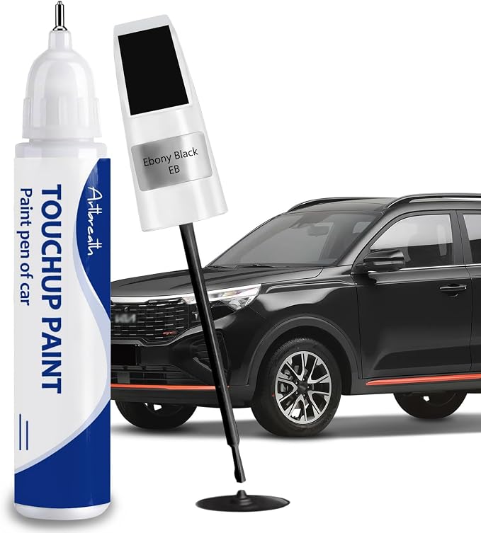 Ebony Black Touch Up Paint for Kia-Exact Match–Chips and Nicks Car Paint by Artbreath