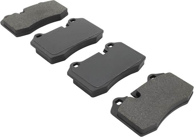 Premium Semi-Metallic Front Brake Pads Compatible - Image 2