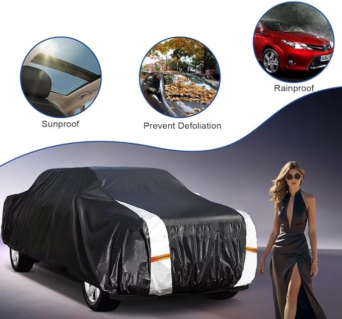 Dodge Ram 2500/3500 Truck Cover Custom Fit 2002-2026 Crew/Quad Cab Long Bed - Image 4