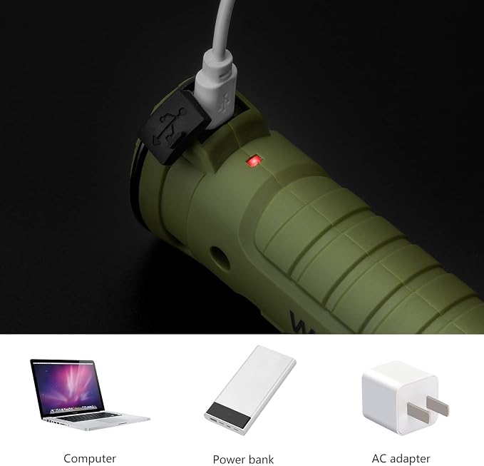 Men Tools for Christmas Birthday Gift 2 Packs LED Rechargeable Work Light - Image 5