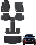 Floor Mats & Cargo Liner for 2024 2025 Mazda CX-90 CX90 PHEV 6&7 Seats（Not by SANBAN-AXE
