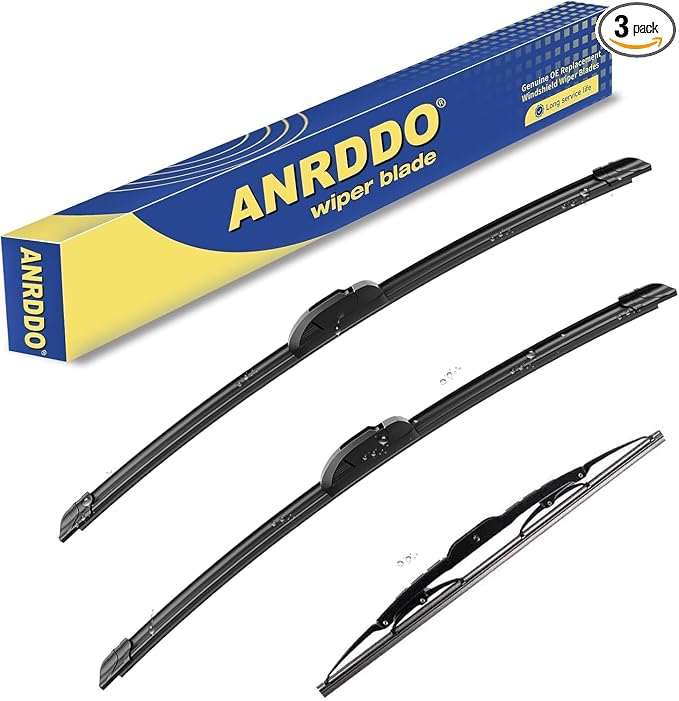 3 wipers Replacement For 2005 2006 2007 2008 2009 2010 Toyota Sienna Original by ANRDDO