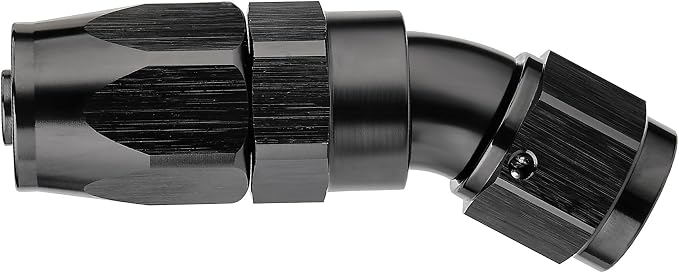 EVIL ENERGY 6AN 30 Degree One Piece Full Flow Hose End Fitting Swivel by EVILENERGY