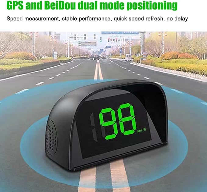 Shkalacar Car Digital GPS Speedometer Car HUD Heads Up Display - Image 3
