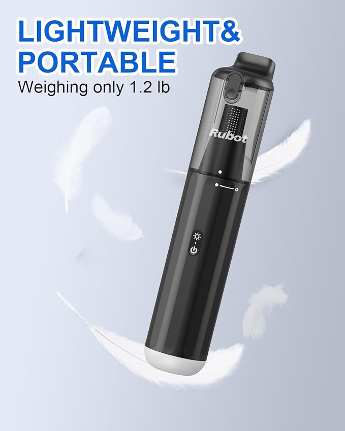RUBOT Handheld Vacuum Cordless, Portable Car Vacuum - Image 5