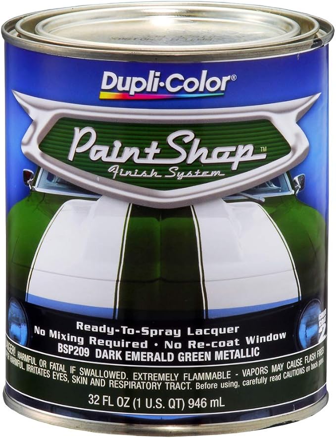 Dupli-Color BSP209 Paint Shop Finish System Base Coat – Dark Emerald Green by The+Dupli-Color+Store+