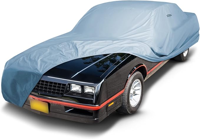 iCarCover Custom Car Cover for Chevy Monte Carlo, Waterproof All Weather Rain by iCarCover