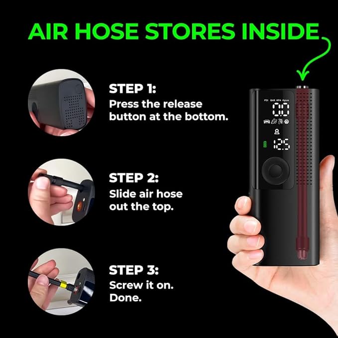 Airmoto Tire Inflator Portable Air Compressor - Image 4