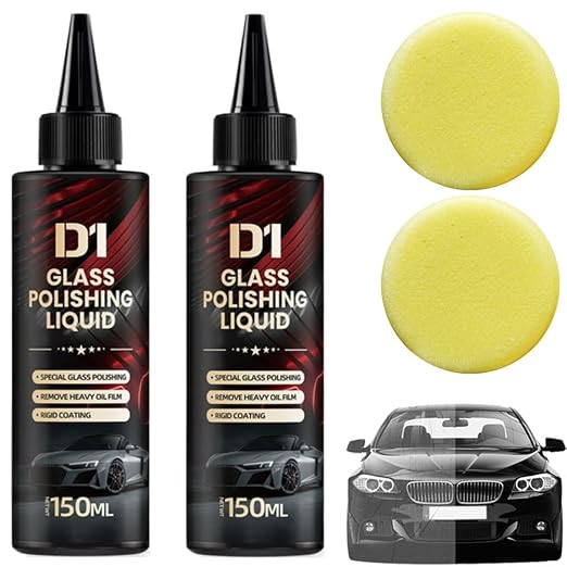 Bianca Glass Polishing Liquid D1, Bomini Car Glass Polishing Compound by Unknown