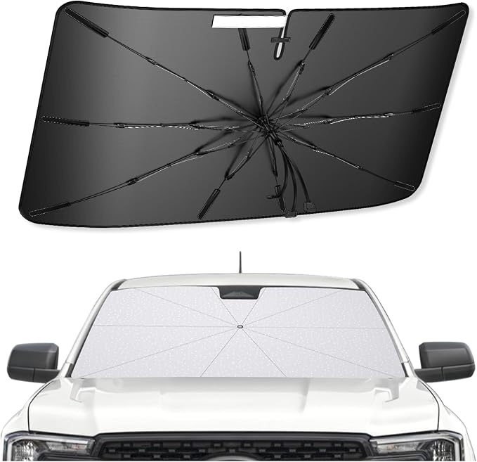 SXCY for 2024 2025 Ford Ranger Windshield Umbrella Sunshade 2024 2025 Ranger by SXCY