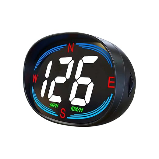 H2 GPS Speedometer Digital Speedometer GPS HUD Universal All Cars Head Up by AZIJYVHeadUpDisplay