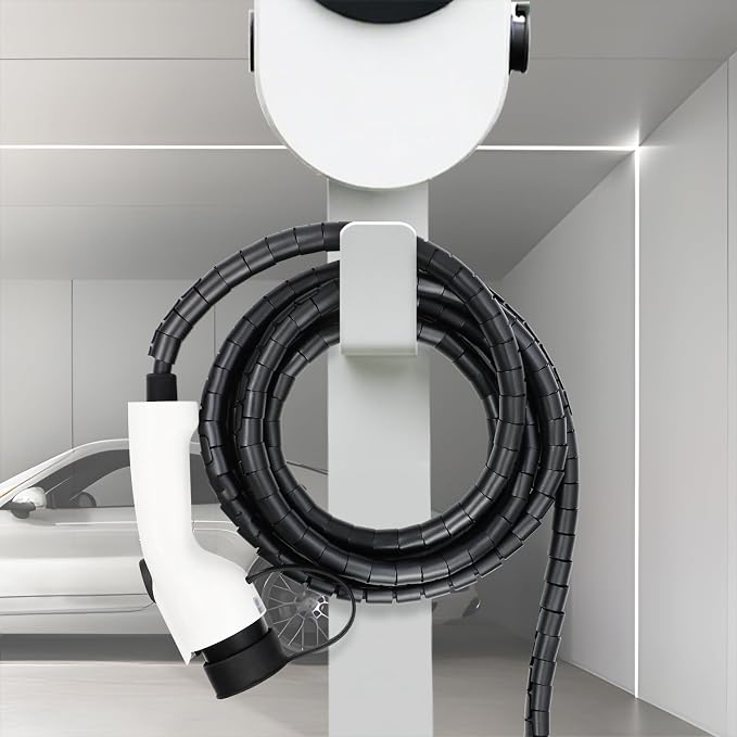 Spiral Cable Wrap, 26FT EV Charger Cord Protector Sleeve - Image 4