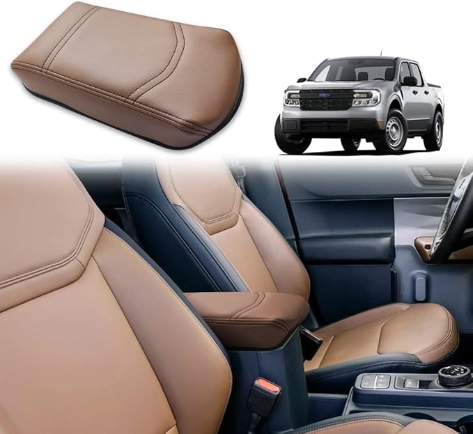 Muslogy Center Console Armrest Cover Compatible by Muslogy