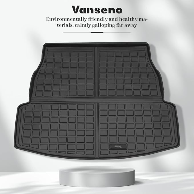 Vanseno Compatible for 2019-2025 Toyota Rav 4 Floor Mats & Cargo Liners Car - Image 3