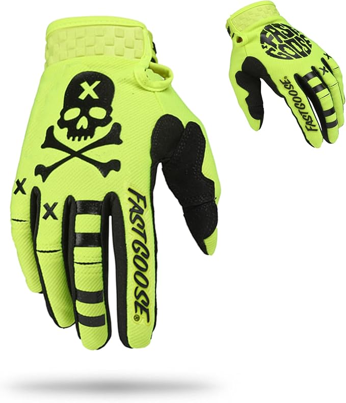 Dirt Bike Motorcycle Gloves by Unknown
