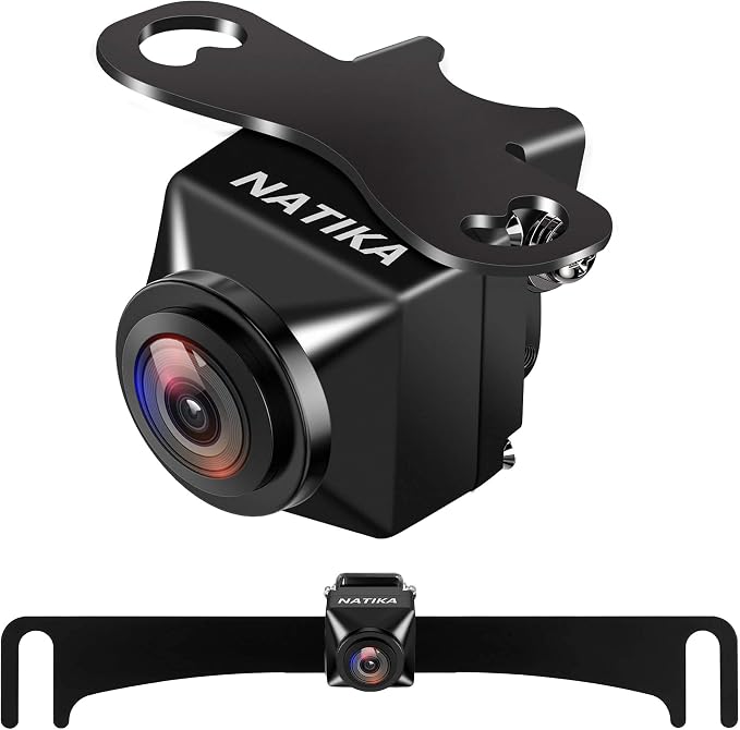 NATIKA Backup/Front View Camera: No Distorted Affect Starlight Night Vision HD by Natika