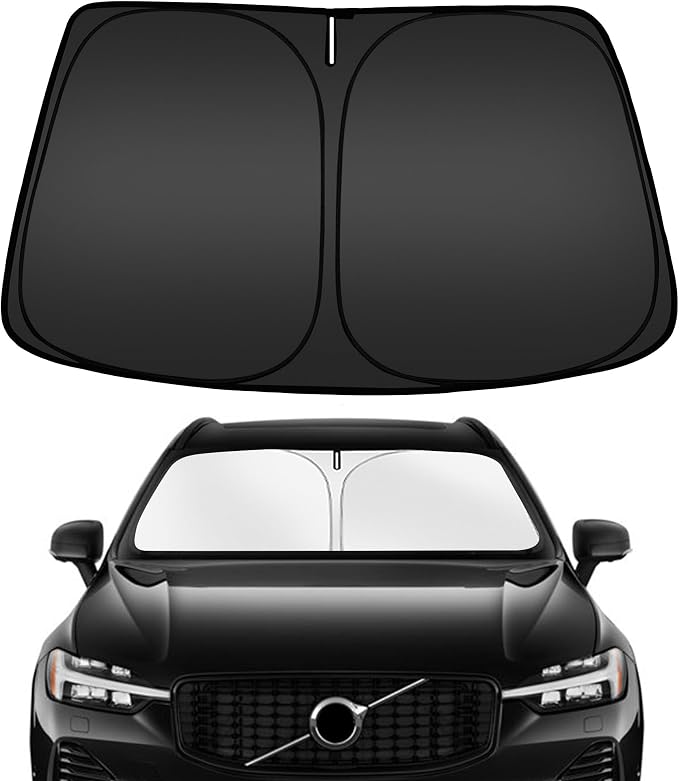 ARISMOTOR Windshield Sun Shade for Volvo XC60 2018-2025 2026, Custom Fit by ARISMOTOR