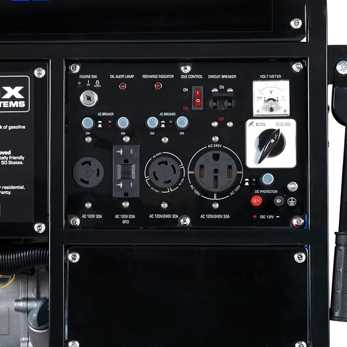 DuroMax XP10000E 10, 000-Watt Gas Powered Portable Generator - Image 7