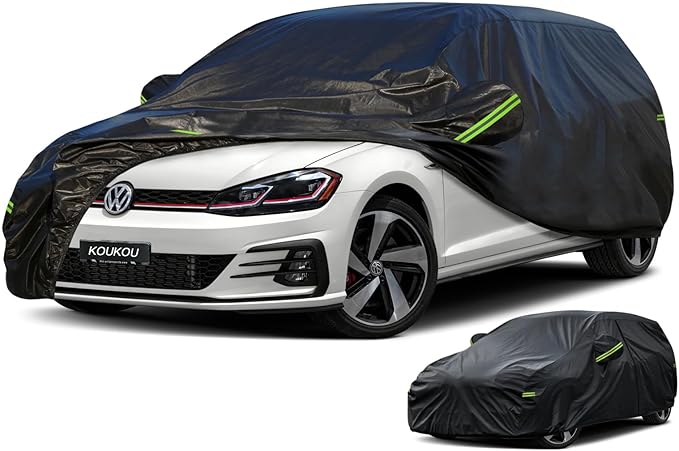 KouKou Car Cover Waterproof All Weather, 7 Layers Outdoor Car Covers by focusonqualityservicehear