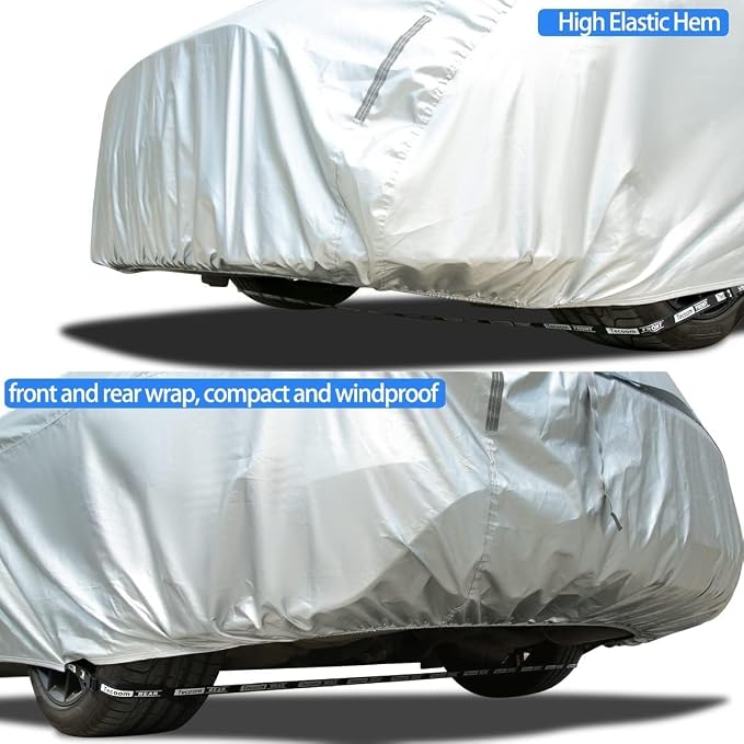 Tecoom Sport Car Cover Waterproof UV-Proof Windproof - Image 4