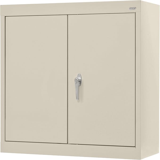 Sandusky Lee WA11301226-07 Wall-Mount Metal Storage Cabinet - Image 4
