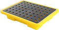 2 Drum Containment Spill Pallet, Polyethylene Low Profile Paint Bucket Tray by PFCDZDU