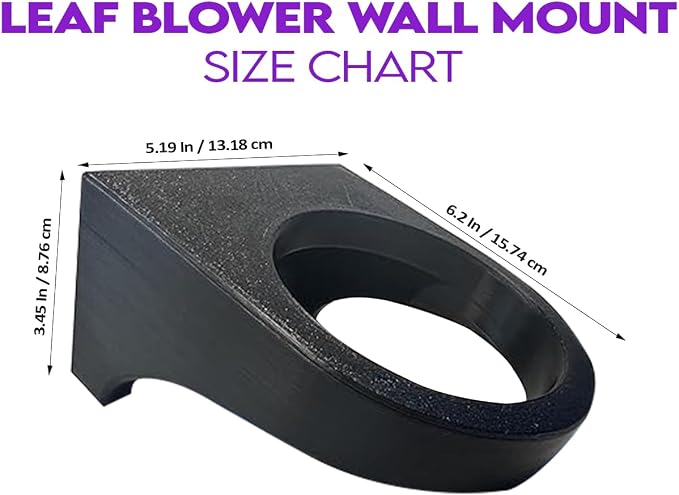 Wall Mount Hanger for Leaf Blower, Blower Rack for Milwaukee, Stihl Blowers - Image 5