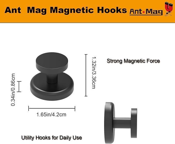 Ant Mag Magnet Hooks Heavy Duty 160lbs - Image 2