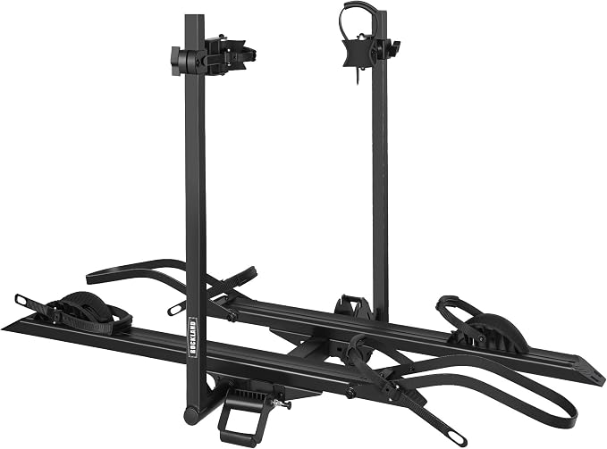 Rockland Foldable 2-Ebike Rack, 200 lbs Capacity, Hitch Mount Electric Bike Rack by Rockland