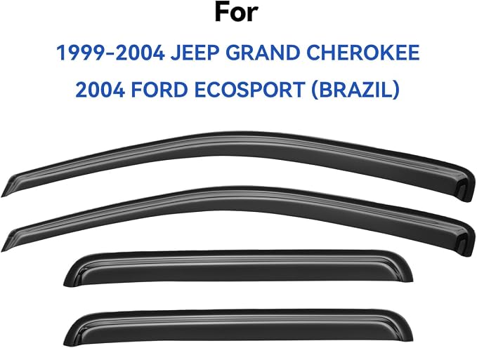 Window Visors Rain Guards Shield - Image 2