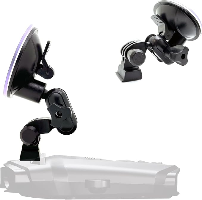 Ehnanced Dual Ball Joint Suction Cup w/Magnetic Cradle by LycoGear
