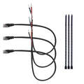 16.5" Radar Detector Hardwire Power Cord Mirror Wire Plug Tap Set by Powercables
