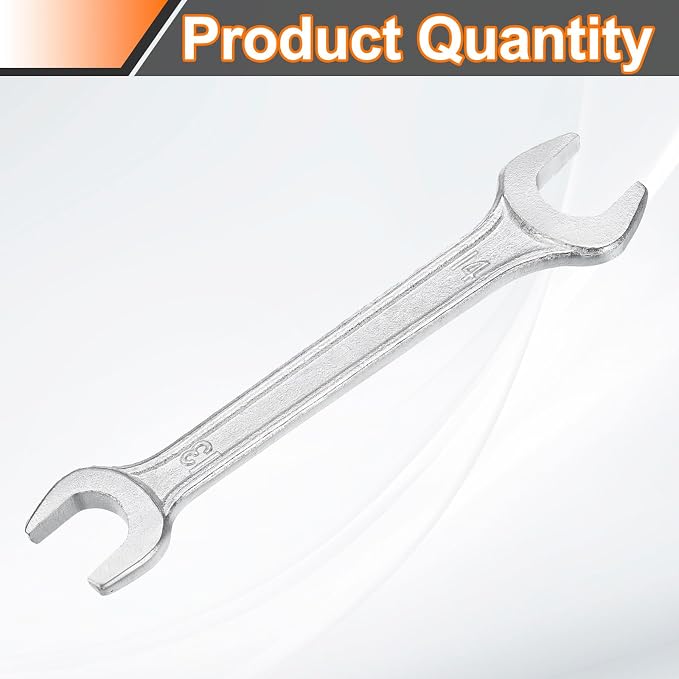 HARFINGTON Double Open End Wrench 13mm x 14mm Metric 15 Degree Offset Angle - Image 3