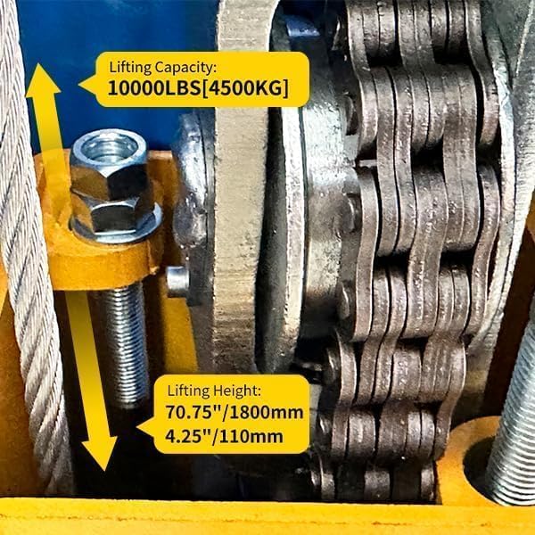 ME 10000lbs 2 Post Lift Car Lift Automotive Lift 2 Post Car Lift Hoist Equipment - Image 5