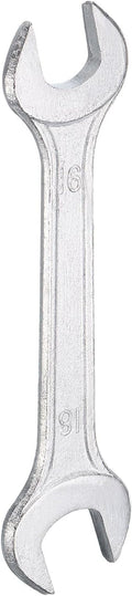 HARFINGTON Double Open End Wrench 16mm x 18mm Metric 15 Degree Offset Angle by HARFINGTON