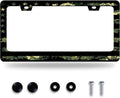 Camo License Plate Frame American Flag License Plate Stainless Steel Funny by GORSNKYE