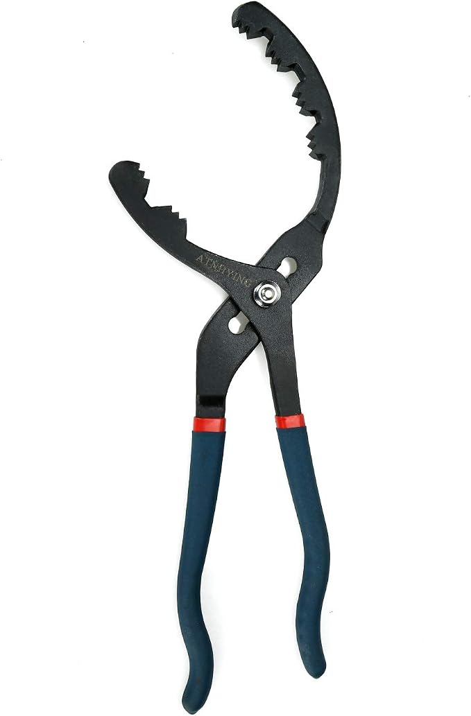 Large Adjustable Oil Filter Wrench, Universal Oil Filter Removal Tool, 16 Inch by ATNHYING